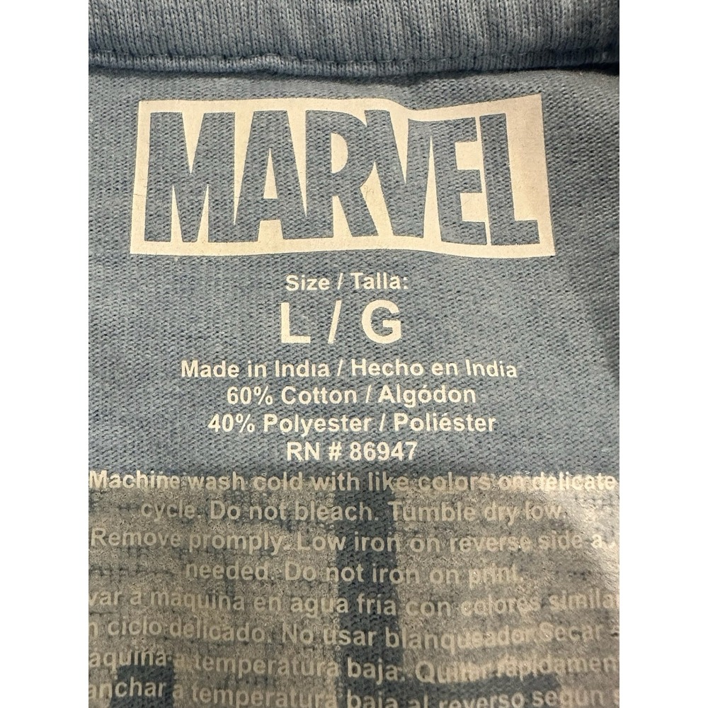 Marvel Captain America Graphic T-Shirt Men's Large Superhero Comic Book - Picture 5 of 7